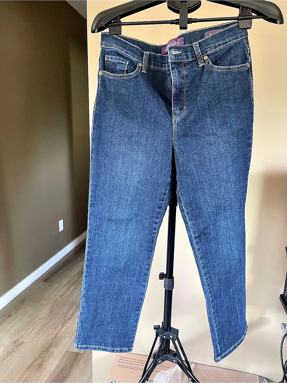 Amanda Jeans Skinny Jeans in Blue Size 10P Like New